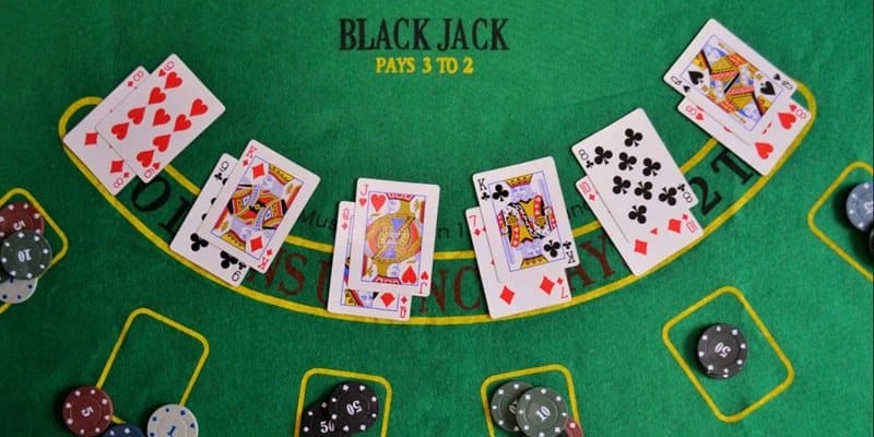 Game bài Blackjack có luật chơi đơn giản và sự may mắn