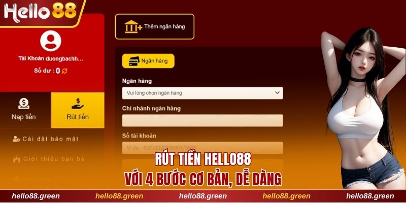 4 bước rút tiền Hello88 chính xác nhất