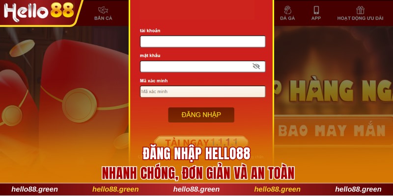 Chi tiết cách thức đăng nhập Hello88 đơn giản