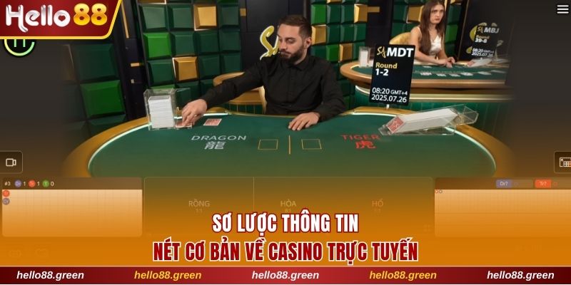 Giới thiệu sơ lược về casino trực tuyến Hello88 