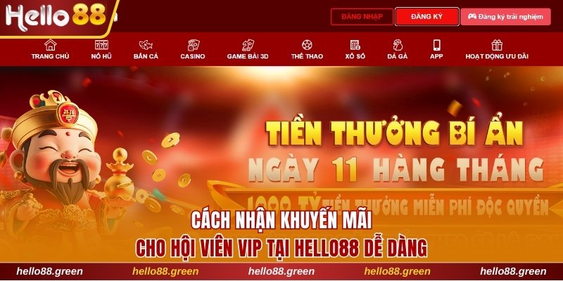 Khuyến mãi cho hội viên VIP