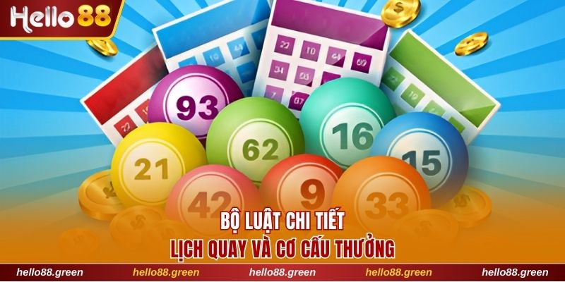 Lịch quay thưởng và cơ cấu giải XSMN