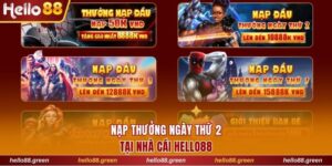 Nạp đầu thưởng ngày thứ 2