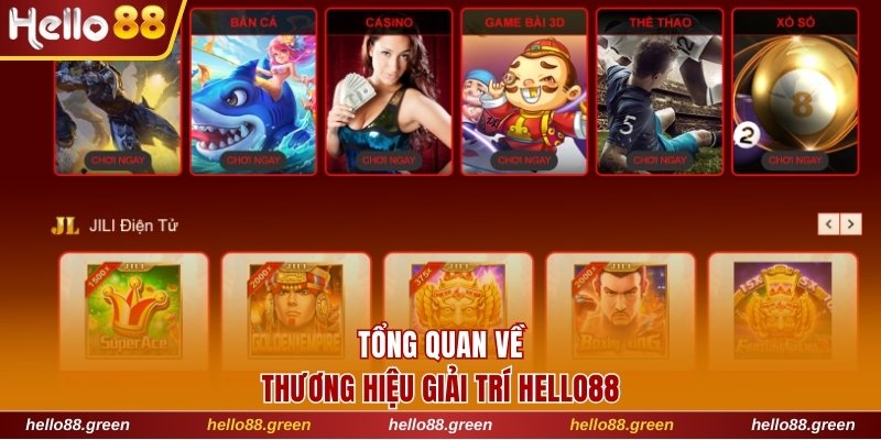 Tổng quan về thương hiệu giải trí hot Hello88