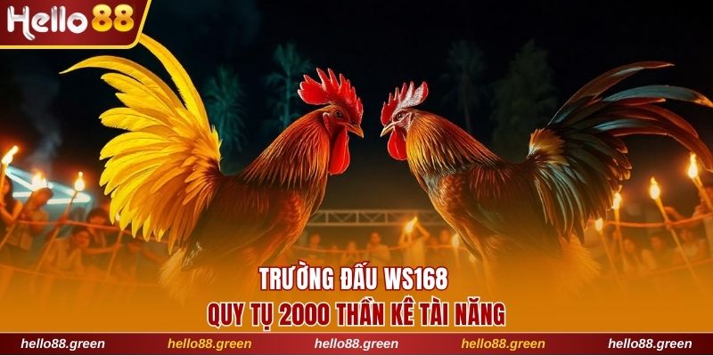 Trường đấu WS168 quy tụ thần kê tài năng
